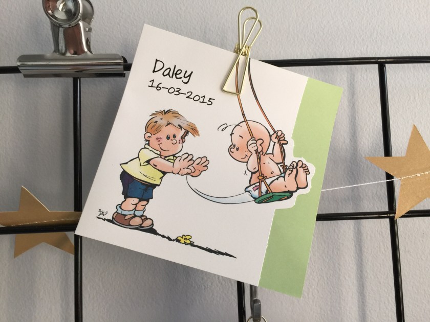 Geboortekaartje Daley