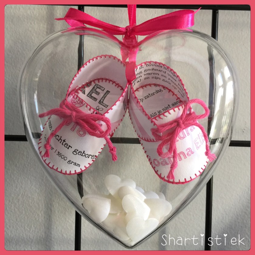 Geboorteschoentjes van Laura Geboorteschoentjes van Laura